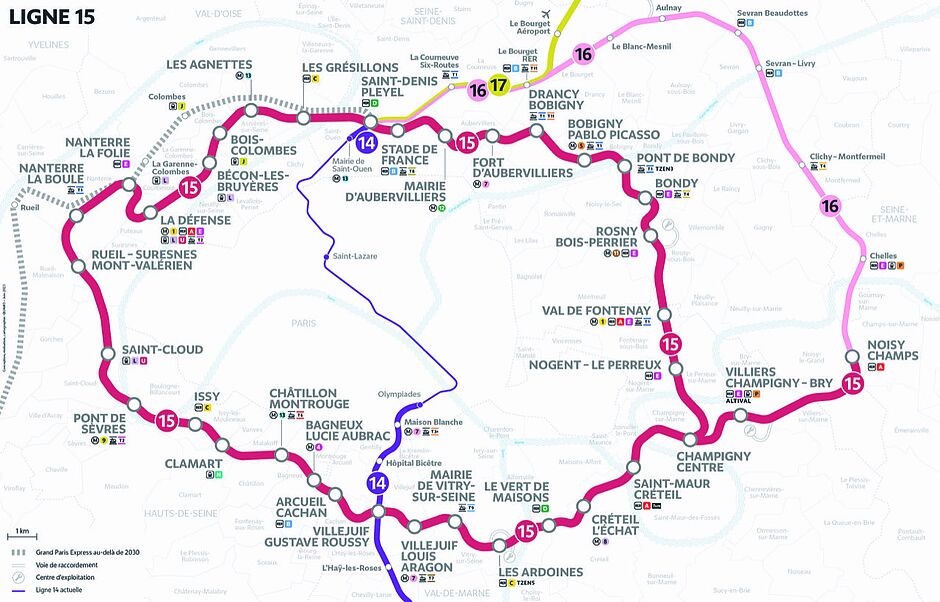 Plan du Grand Paris Express