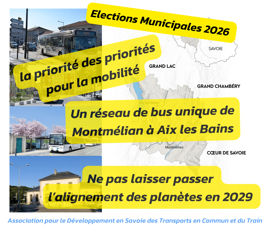 diapo 1 : Un r&eacute;seau de bus unique de Montm&eacute;lian &agrave; Aix les Bains