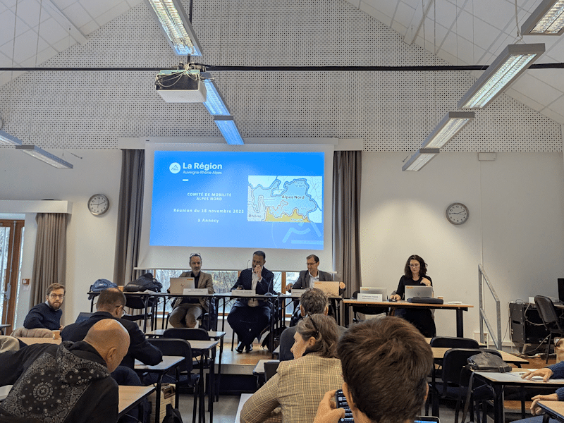 Réunion du Comité de Mobilité à Annecy